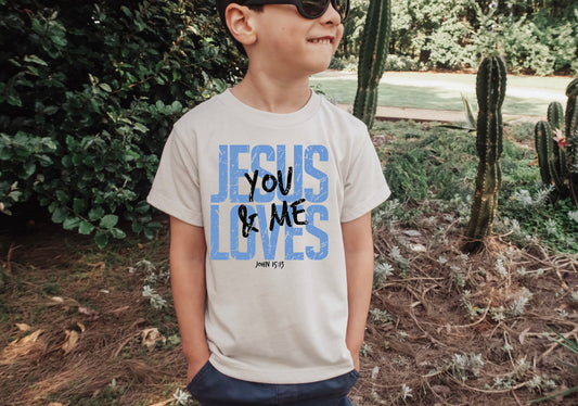 KIDS jesus loves you and me
