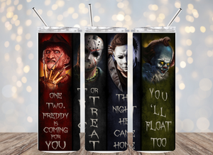 SUBLIMATION horror characters