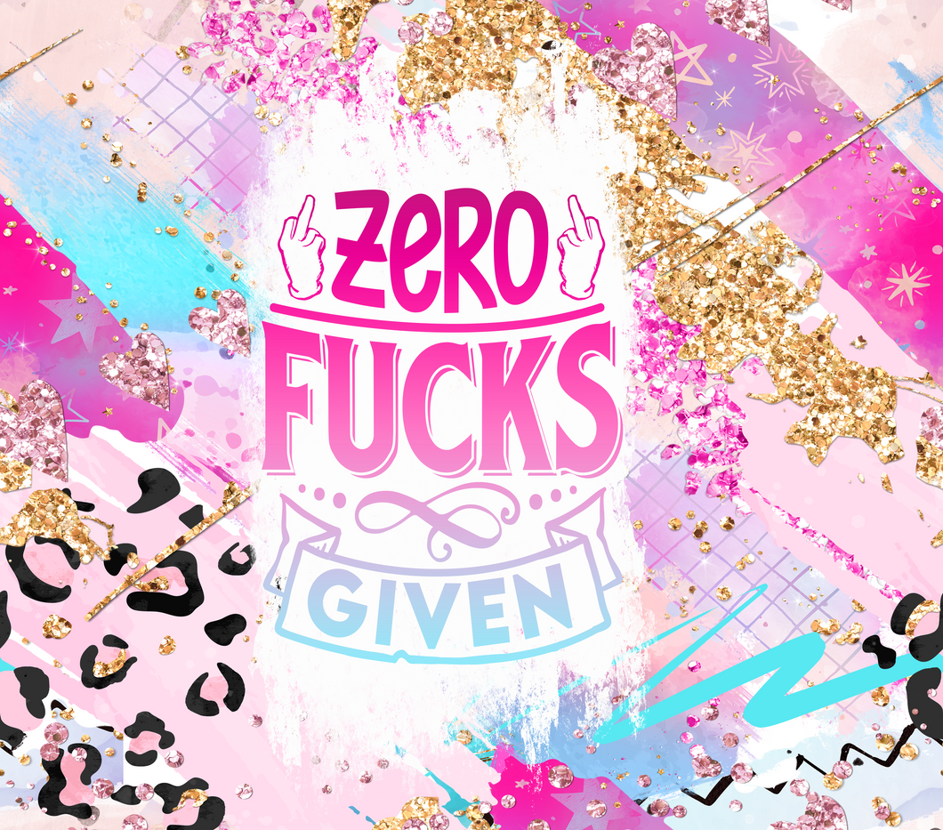 SUBLIMATION Zero fucks given