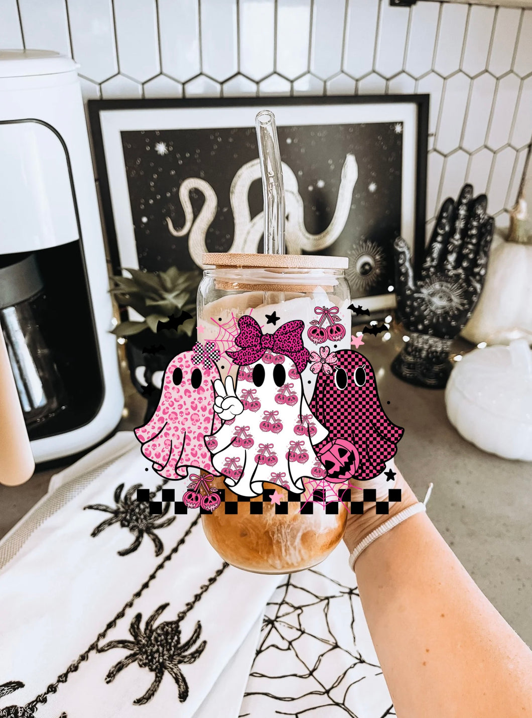 3 cute Ghosties (4inch)