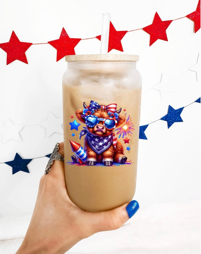 Patriotic Cow
