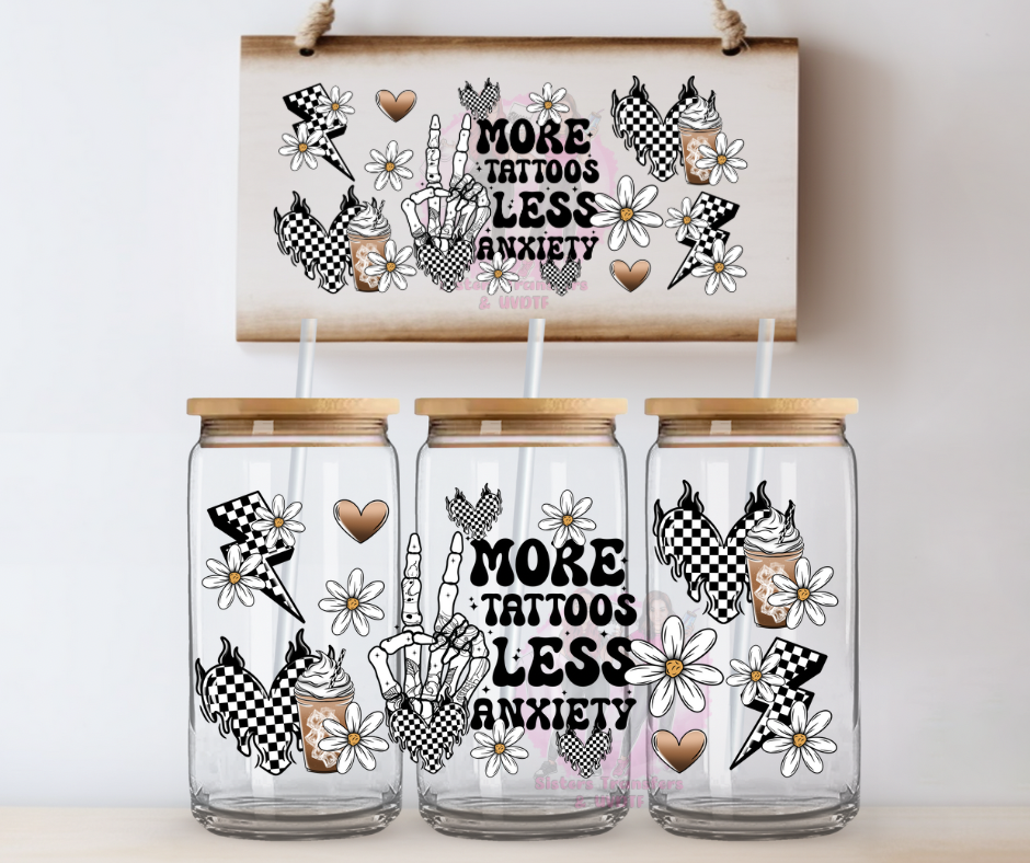 More Tattoos Less Anxiety