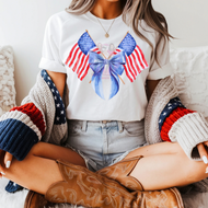 Bow USA Flags (DTF TRANSFER)