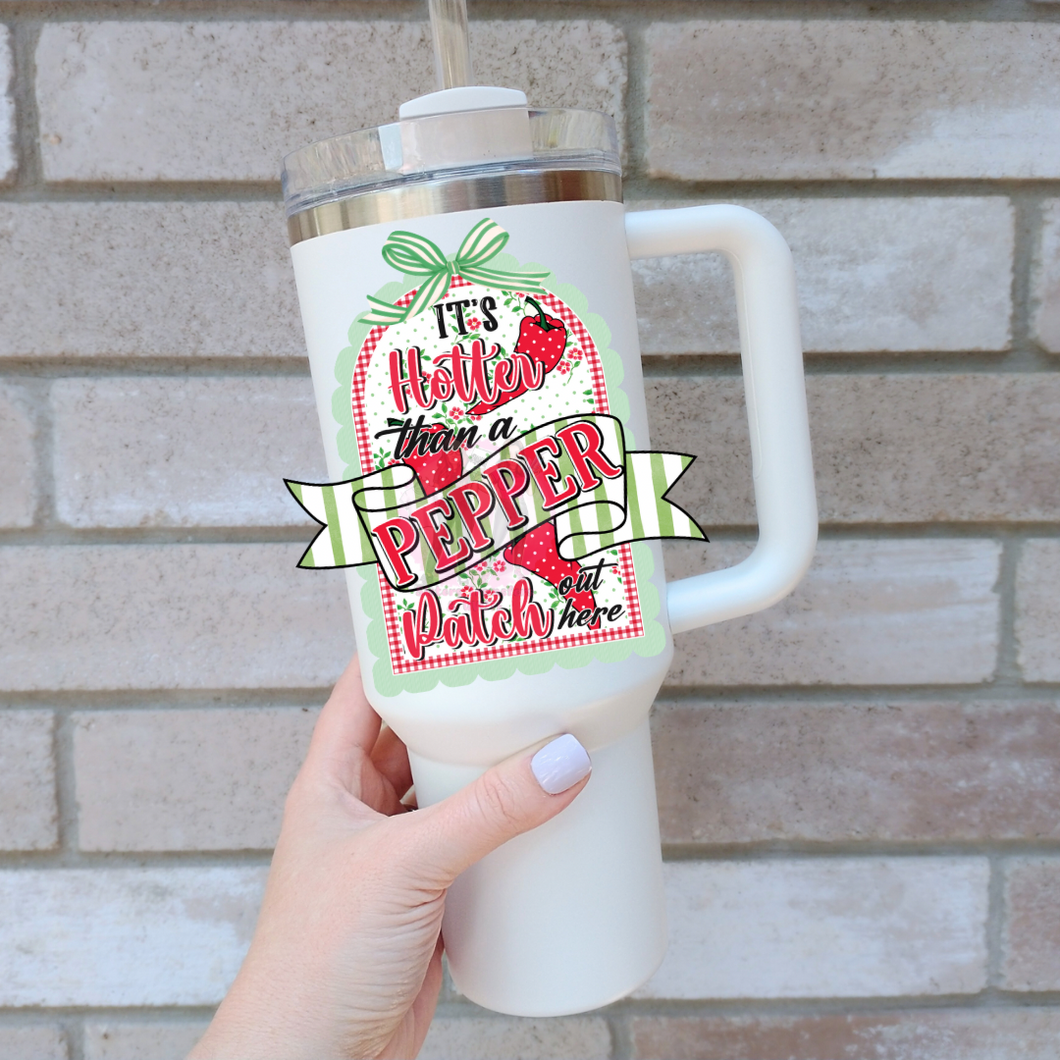 It’s hotter than a pepper patch