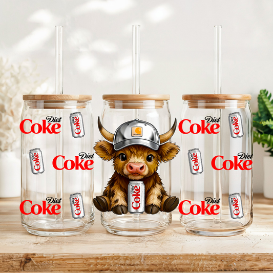 Cow diet soda