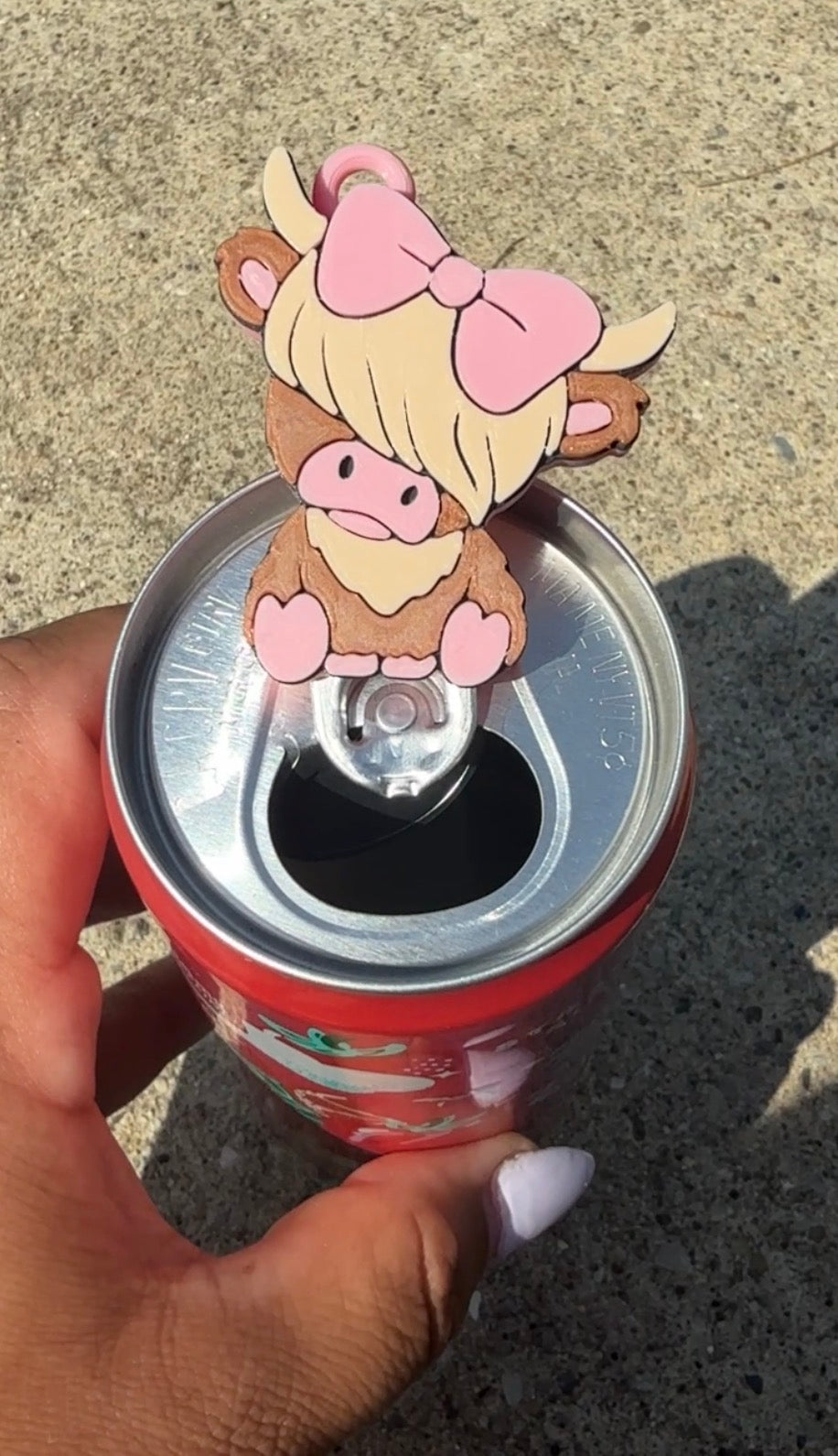Highland cow Can Opener