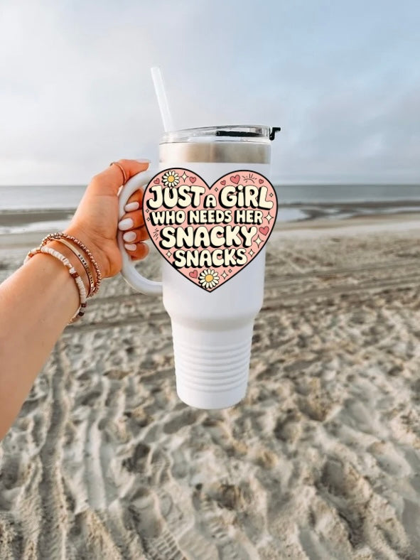 Just a girl who needs her snacky snacks