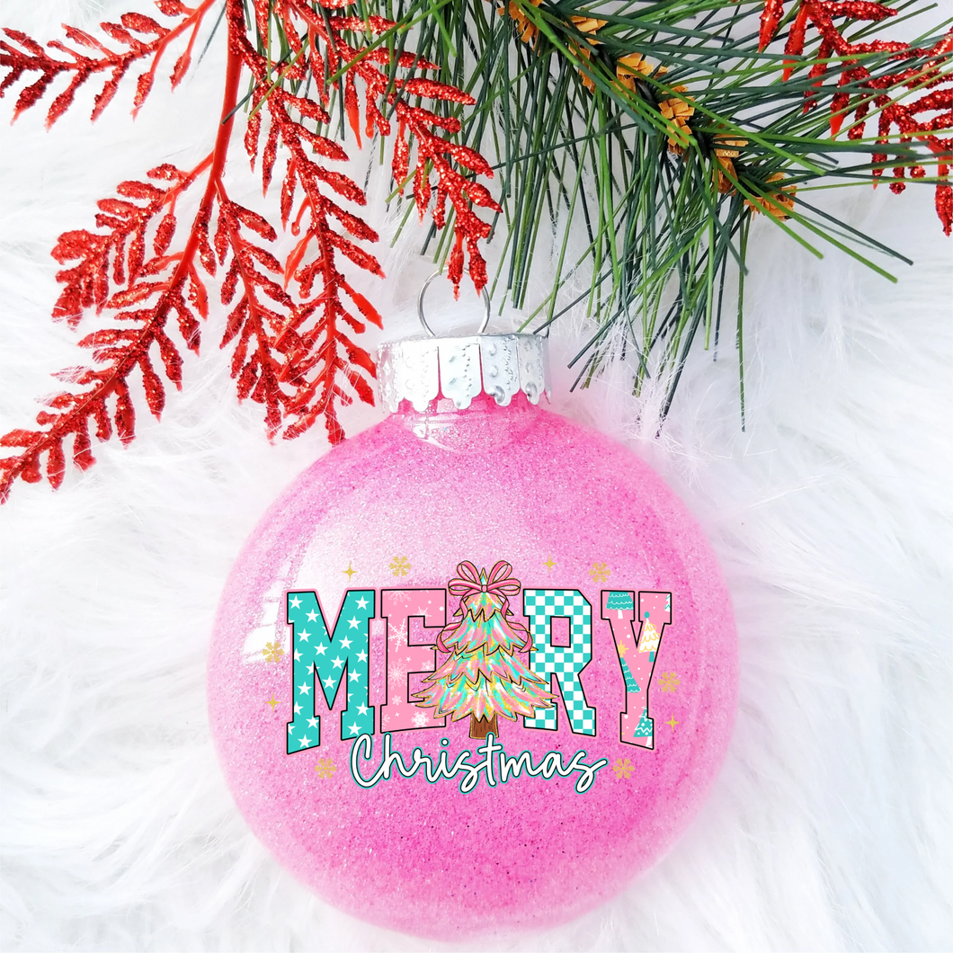 Merry Christmas Pink