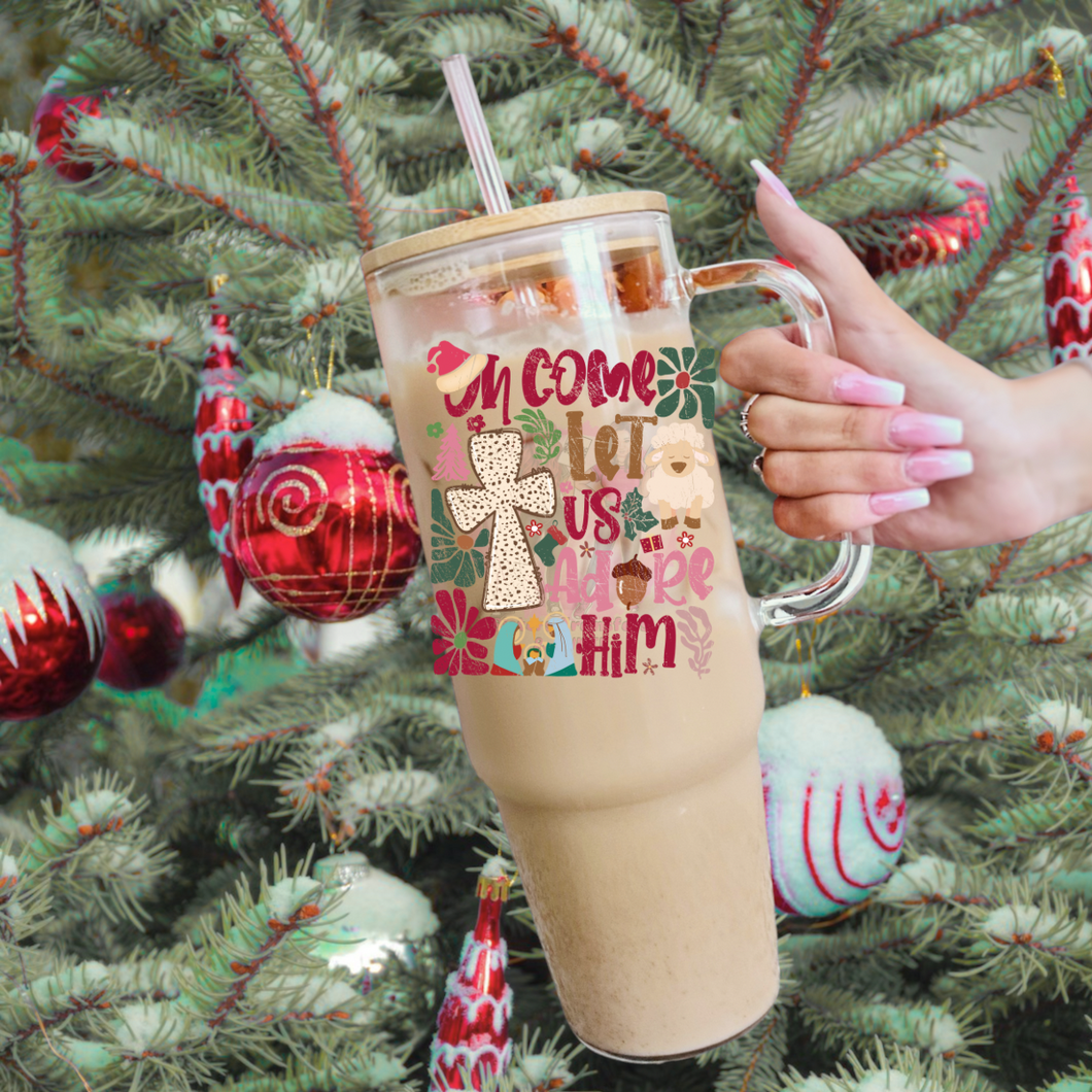 Oh come let us adore Him