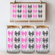 Pink & Black Checkered