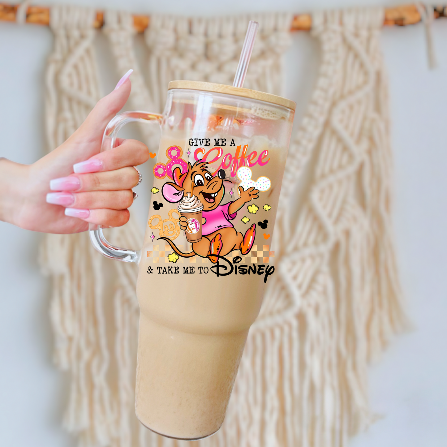 Bring me a coffee and take me to D