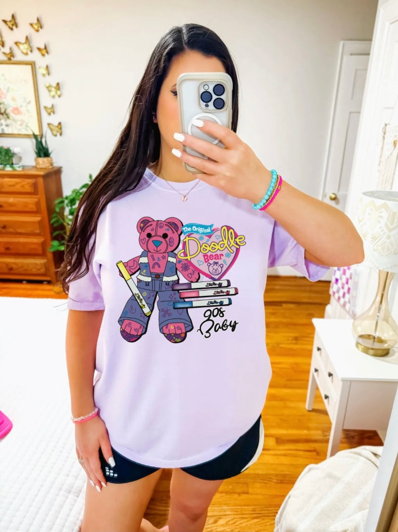 Doodle Bear (DTF TRANSFER)