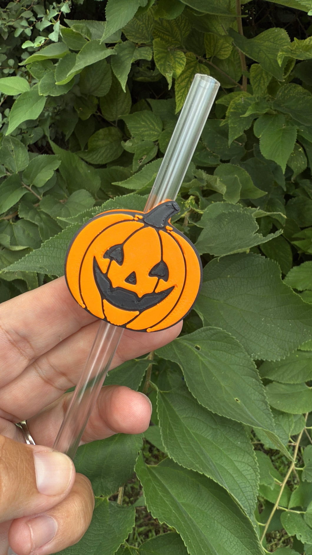 Orange / black Jack-o-Lantern