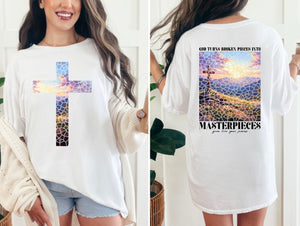 God turns broken pieces into masterpieces (set)