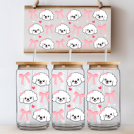 Cute doggy with bows